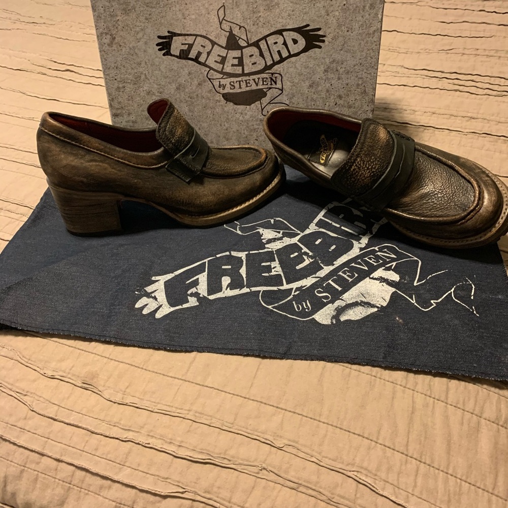 Bristol Black Distressed Loafers